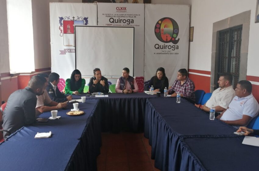  Promueve Cocotra coordinación para el ordenamiento del transporte en Quiroga