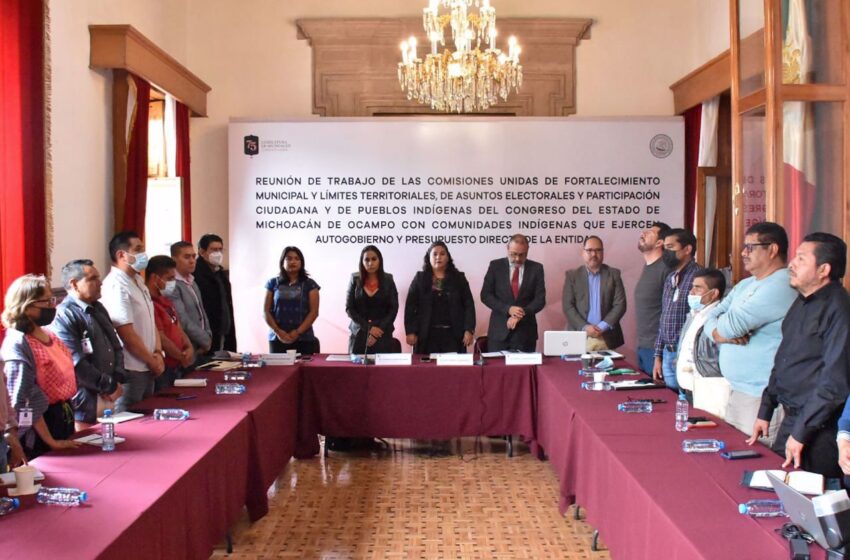  Trabajará 75 Legislatura de la mano con las comunidades indígenas de Michoacán