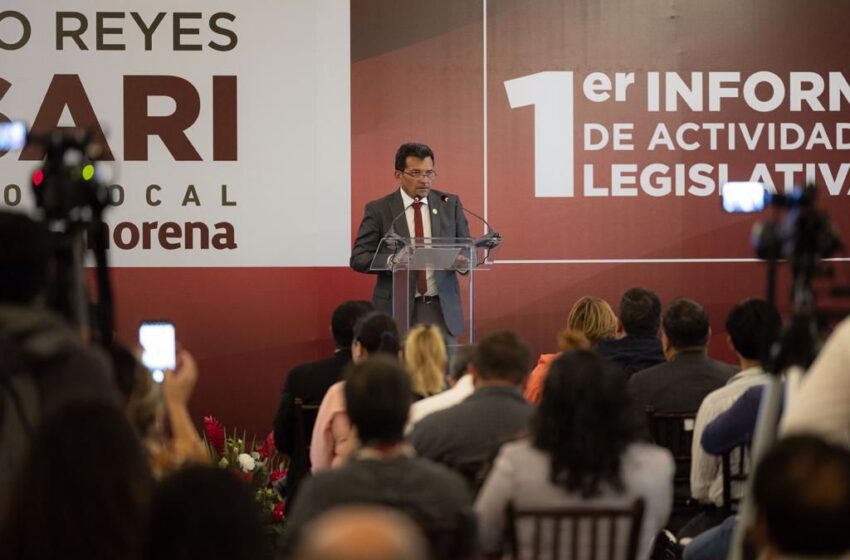 “Doy cuenta de un trabajo cumplido a favor de la 4T”: Reyes Cosari