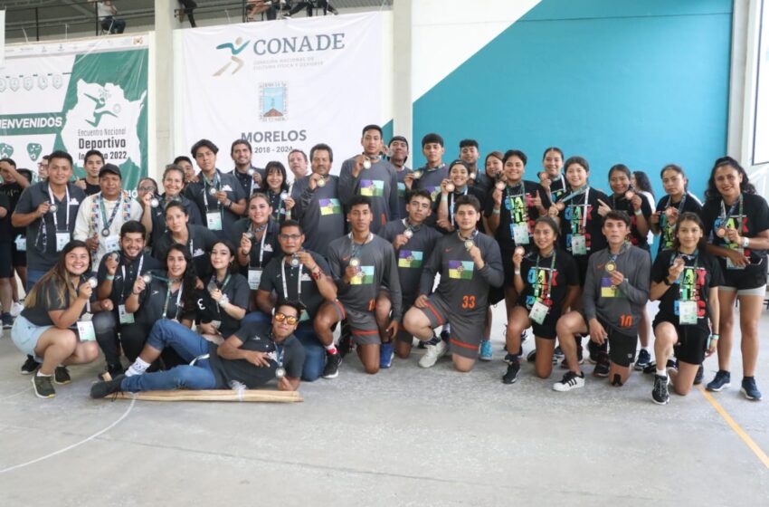 Gana Michoacán 4 medallas en el Encuentro Nacional Deportivo Indígena 2022
