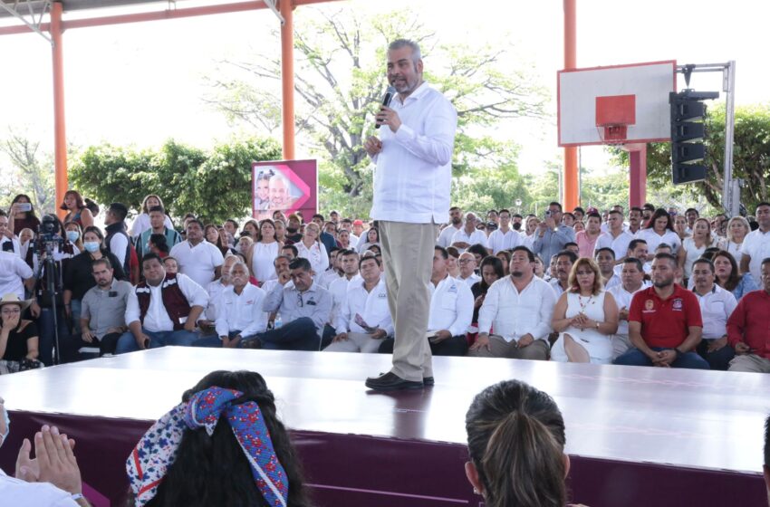  En informe regional, convoca Bedolla a la solidaridad con personas afectadas por sismos