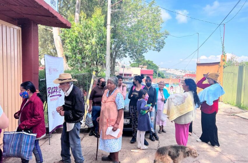  Llega Barrio Bienestar a la tenencia de Jesús del Monte
