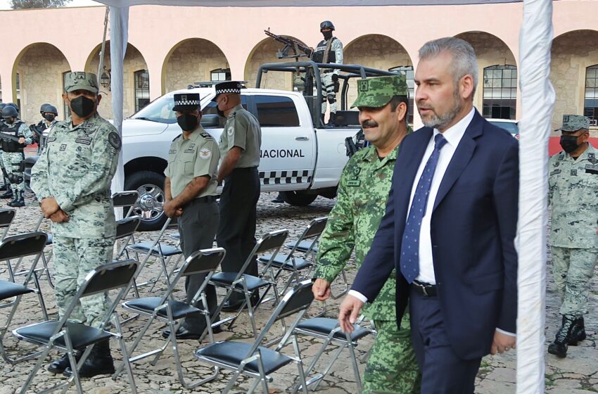  Respalda Bedolla validación de reforma en materia de GN por diputados federales