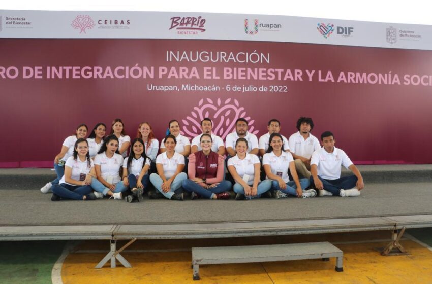  Gobierno de Michoacán recupera y reconstruye el tejido social