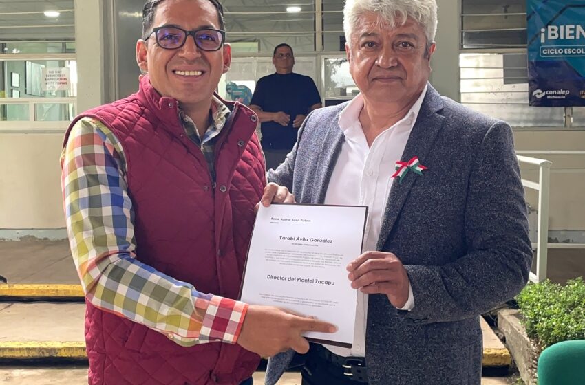  Realiza Conalep relevo en la dirección del plantel Zacapu