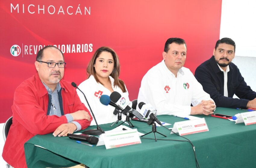  PRI Michoacán, a la vanguardia en renovación de Comités Municipales