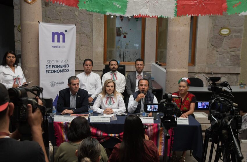  Anuncian la “5ta. Feria del Tamal y Buñuelo” en Morelia