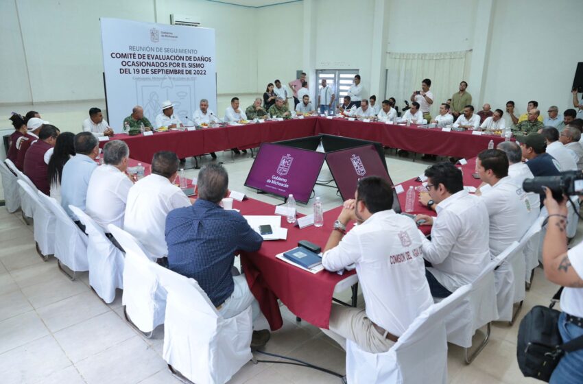  Alcaldes de Sierra-Costa reconocen apoyo del Gobierno en atención a daños tras sismo