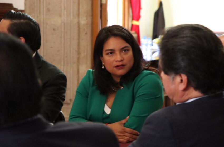  Asume Eréndira Isauro coordinación de Representación Parlamentaria en el Congreso de Michoacán