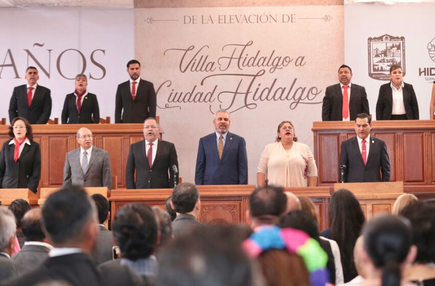 Seguiremos impulsando un gobierno influyente, plural y municipalista: Bedolla