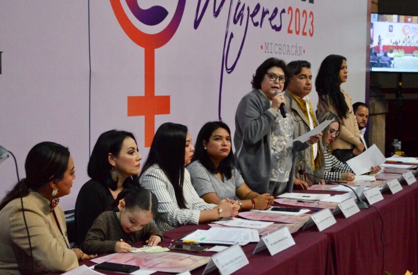  Amplía 75 Legislatura la convocatoria del Primer Parlamento de Mujeres en Michoacán