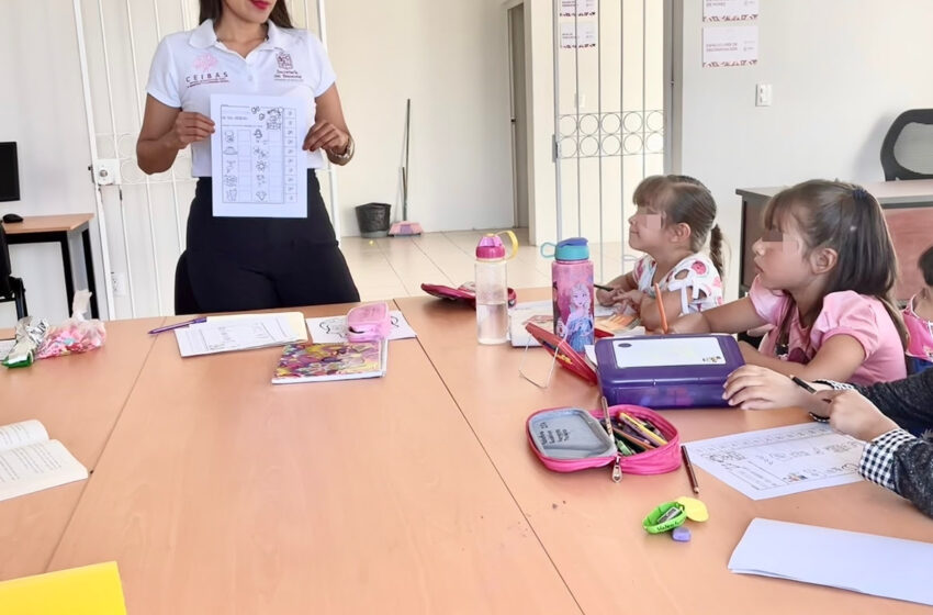 Ofrece Ceibas La Piedad talleres de acompañamiento en tareas escolares