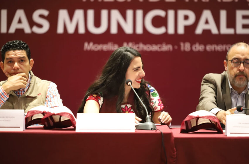  Reúne Sedebi a Instancias Municipales de Bienestar para llevar acciones a todo Michoacán