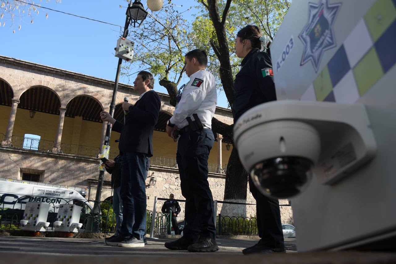Fortalece Ayuntamiento de Morelia seguridad con cámaras de vigilancia y botones de ayuda
