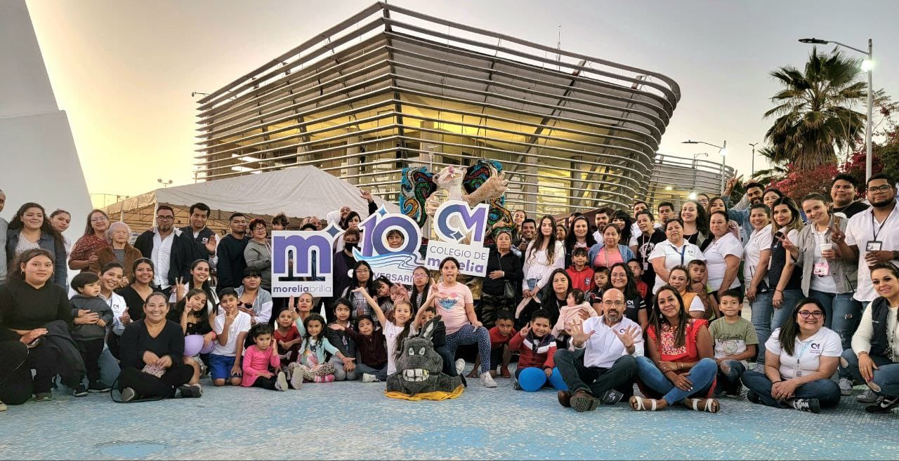 Con gran verbena, Colegio de Morelia festeja su décimo aniversario