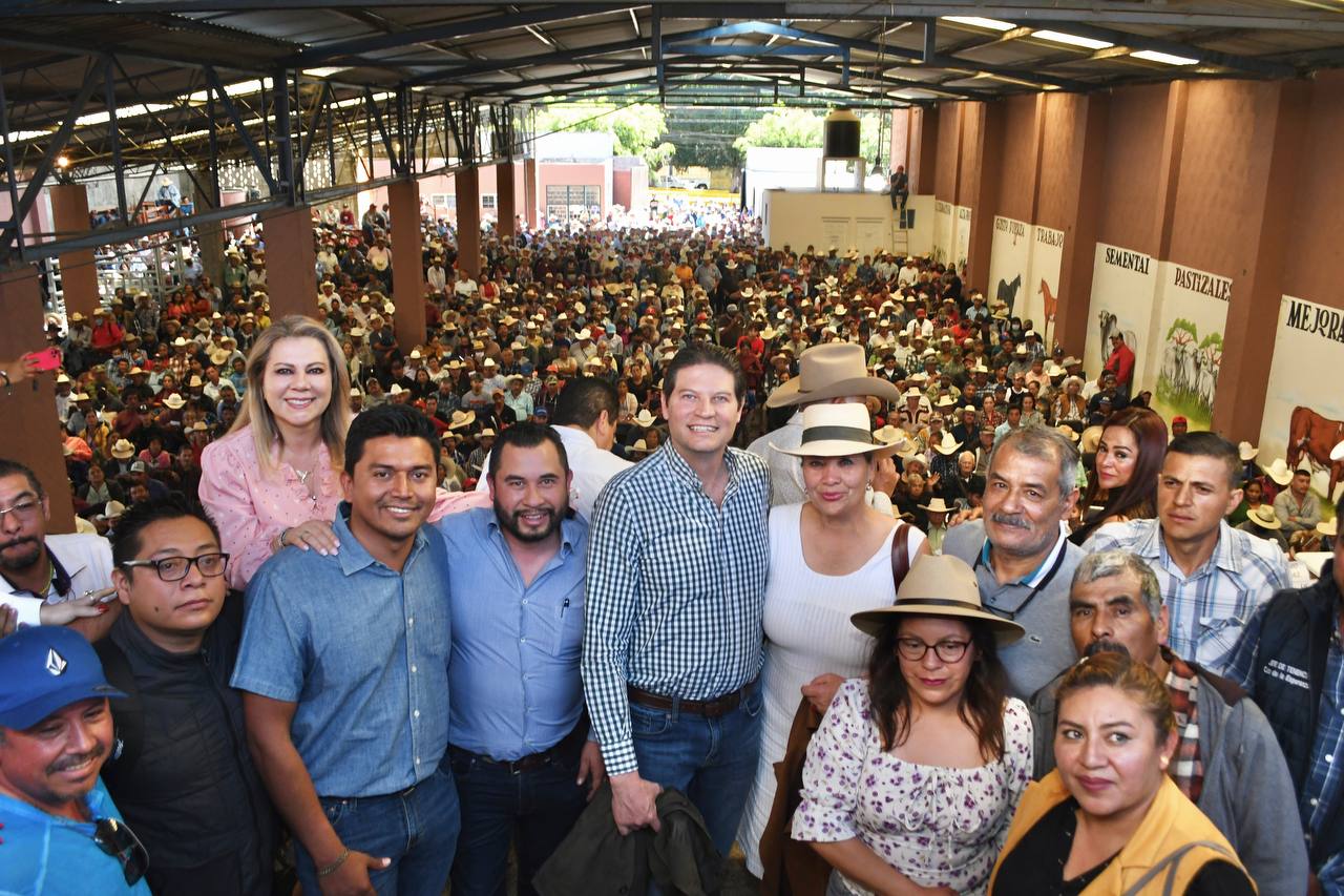 Ganaderos de Morelia reconocen impulso de Alfonso Martínez al campo