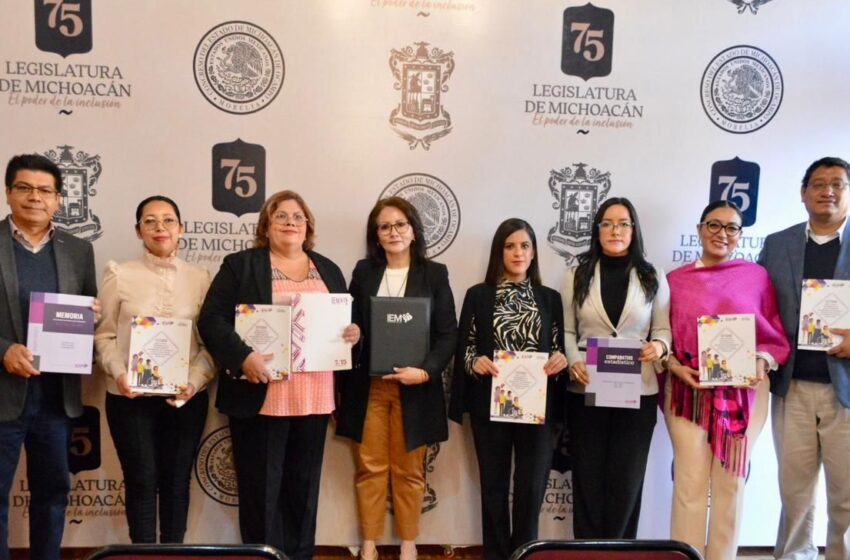  75 Legislatura y el IEM trabajarán en las reformas  que necesita Michoacán