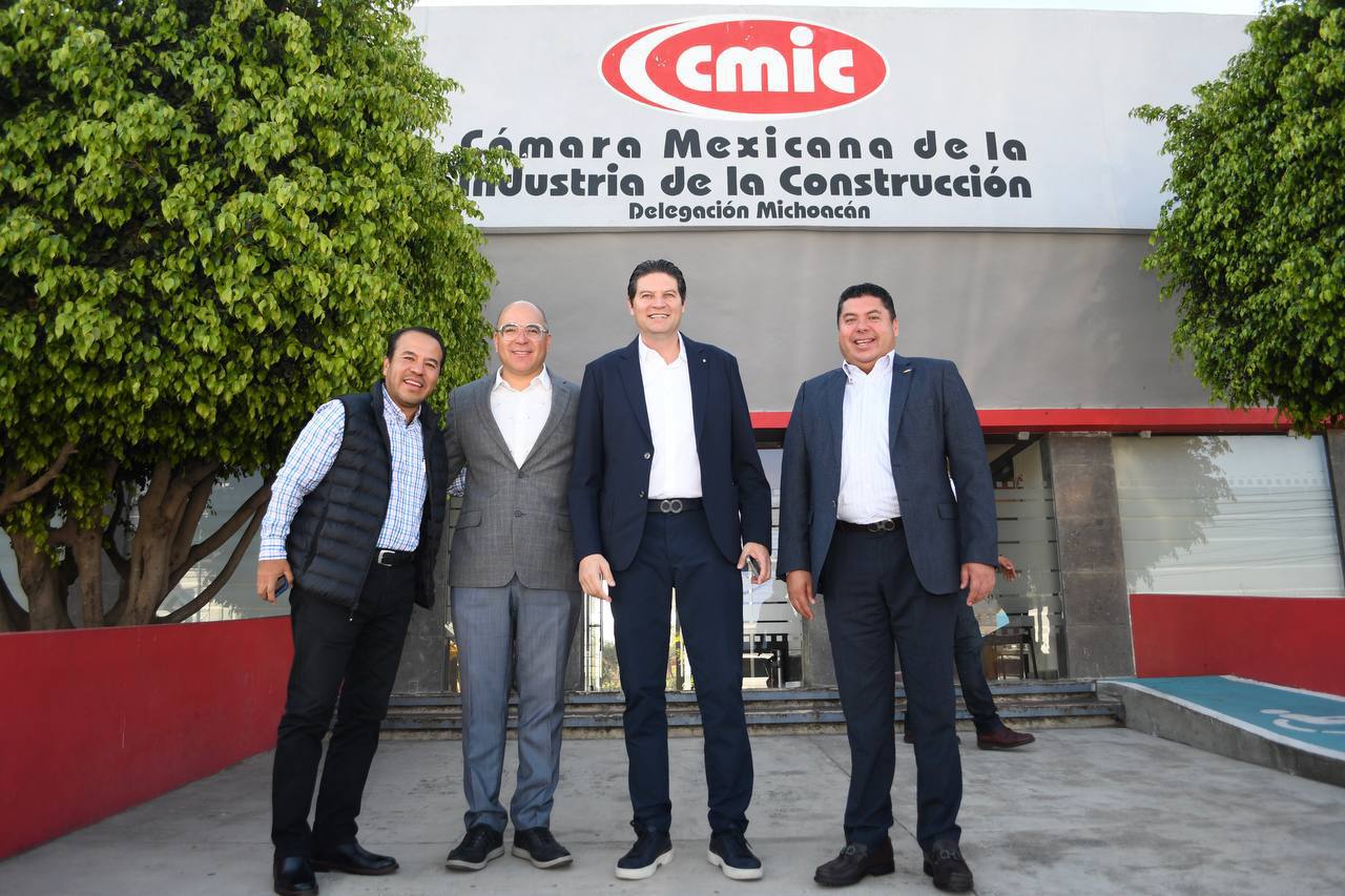  Alfonso Martínez suma esfuerzos con CMIC para impulsar un Morelia en expansión