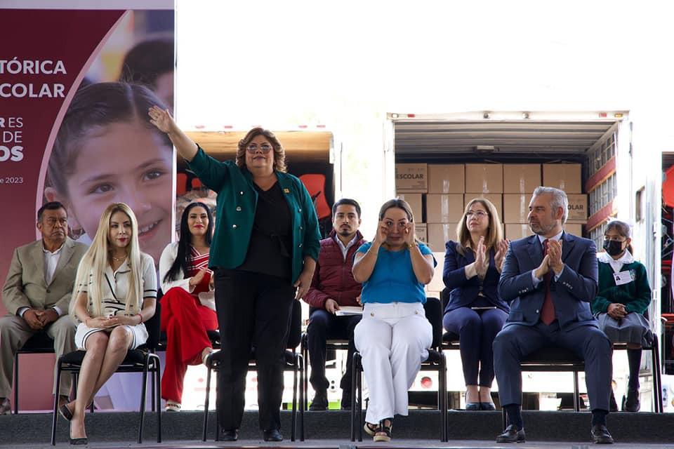  La diputada Julieta García reconoce inversión histórica en educación en Michoacán
