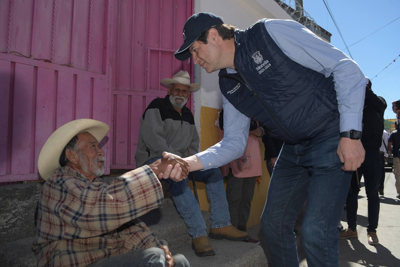  Reconocen morelianos a Alfonso Martínez como un presidente que escucha y es cercano a la gente