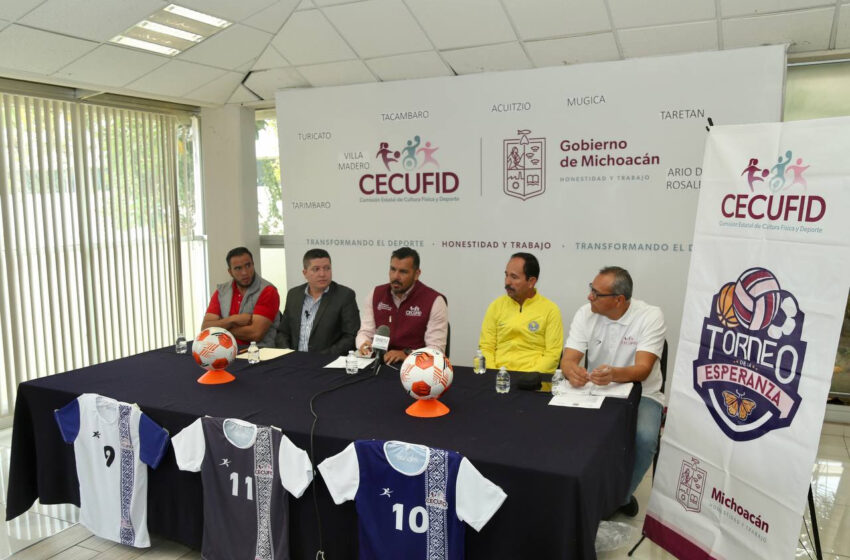  Reanudará Cecufid actividades del Torneo de la Esperanza