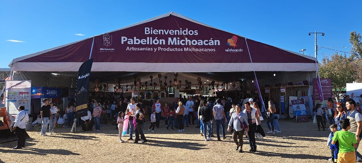  Artesanía michoacana lidera participación en la Feria de León