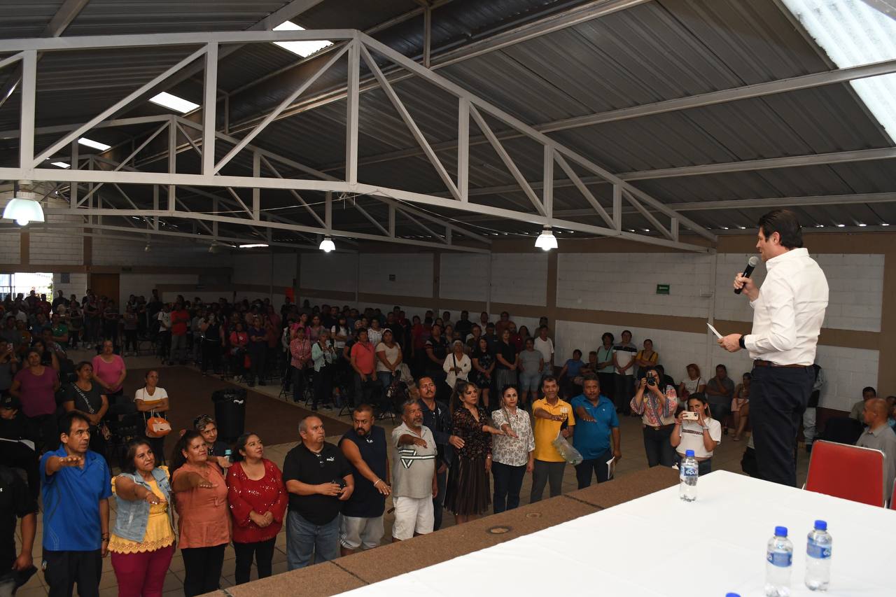  Alfonso Martínez refrenda apoyo a comerciantes de Morelia