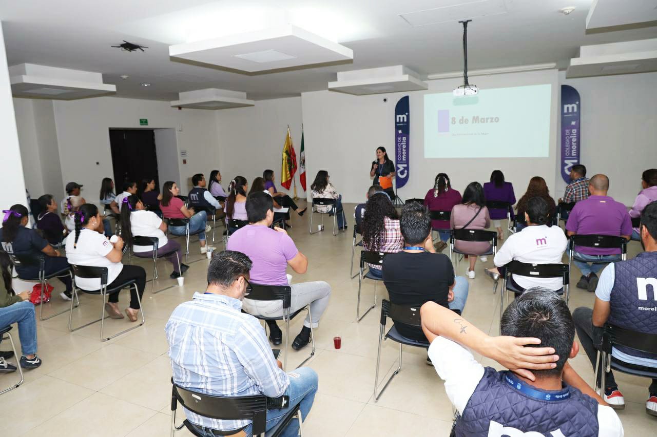  El Colegio de Morelia conmemoró el 8M con diversas actividades