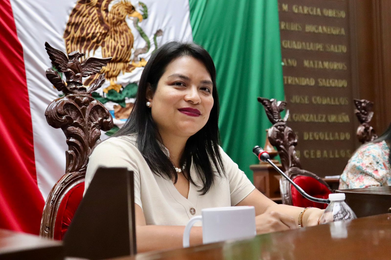  Propone Eréndira Isauro, crear listado de personal de seguridad pública y privada sancionado