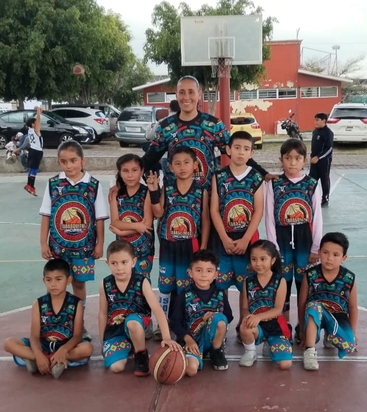 Tarasquitos-IMCUFIDE busca campeonato en la Liga Escolar de Iniciación y Desarrollo en Basquetbol Morelia (LEIDEBA)