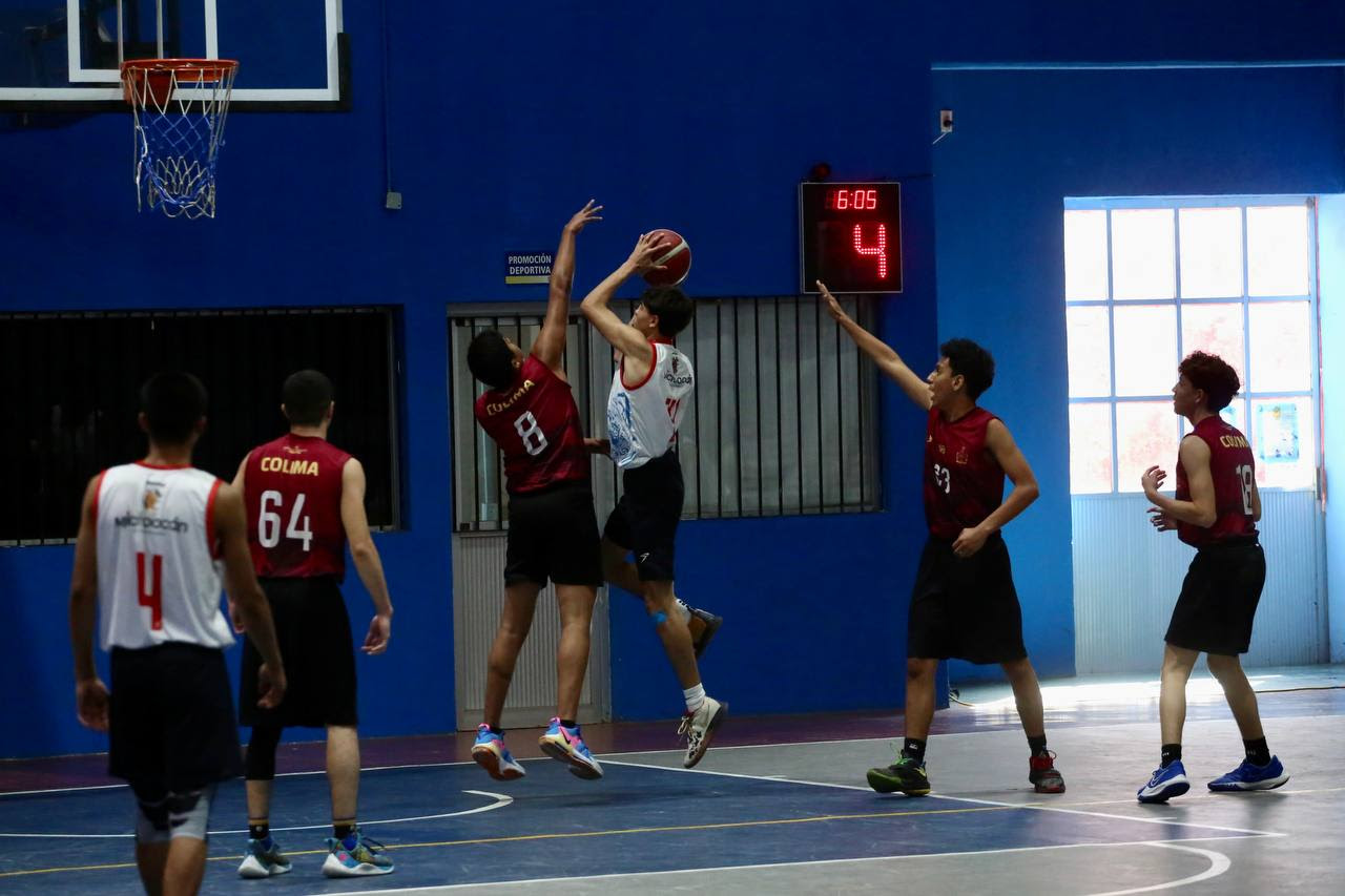  Gran jornada para Michoacán en el Macro Regional de Básquetbol