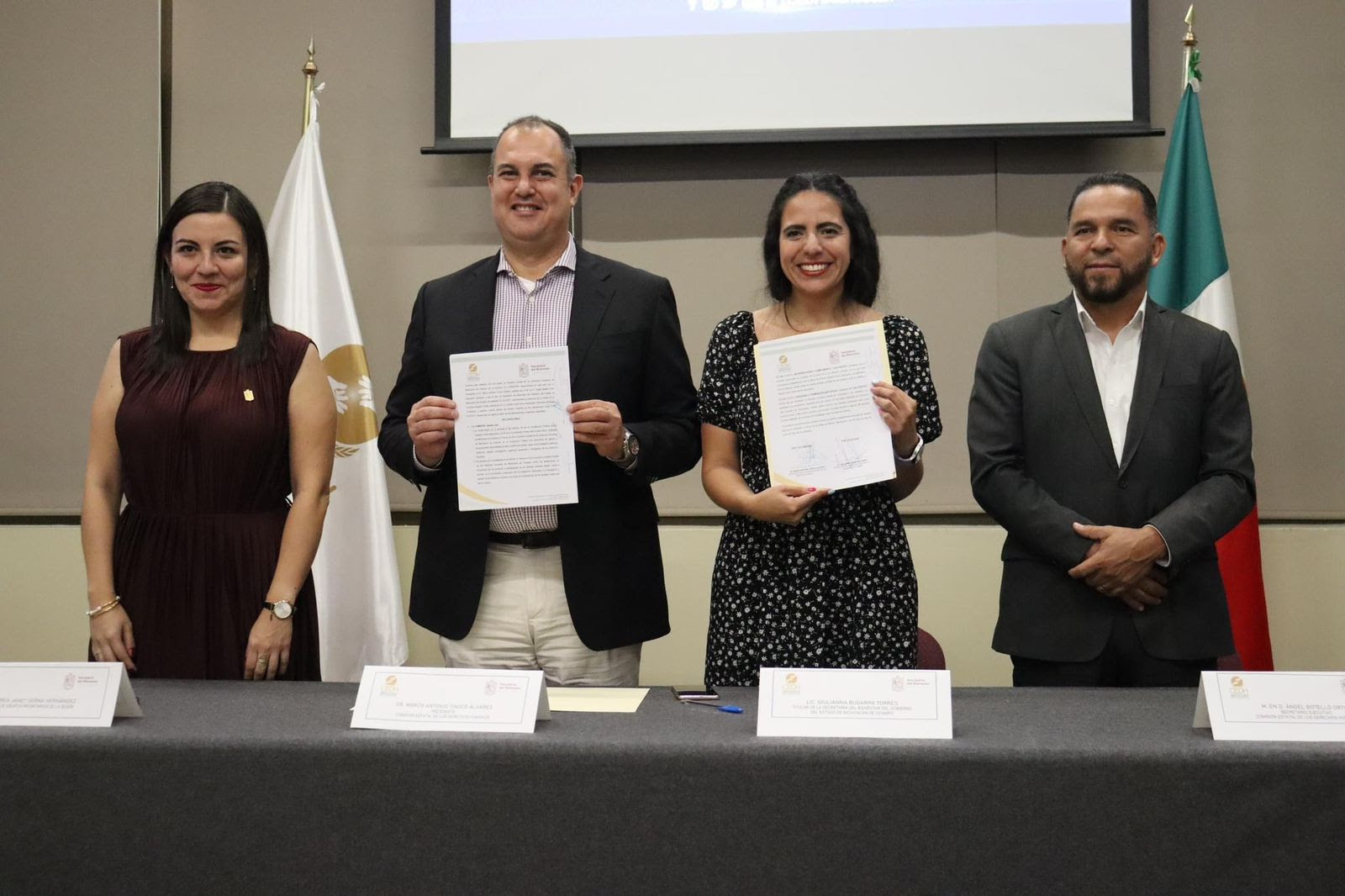  Firma Sedebi y CEDH convenio de colaboración en favor de las personas con discapacidad