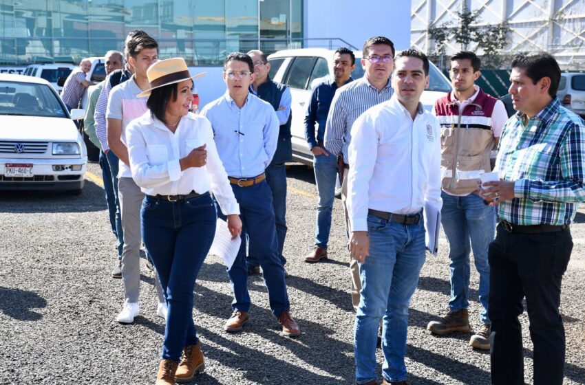 Supervisa Lupita Díaz Chagolla, dos obras correspondientes a la glosa del 1er Informe de Gobierno