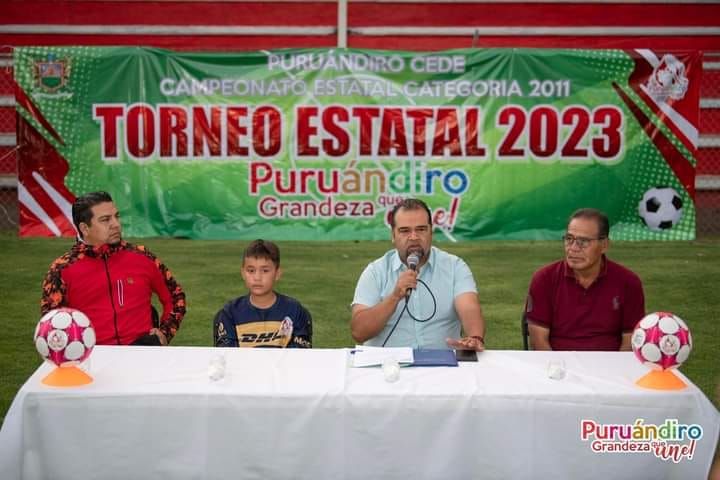  Eligen a Puruándiro como sede del Torneo Estatal de Futbol Infantil