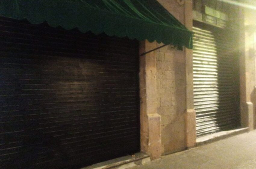  Gobierno Municipal interviene cortinas y puertas metálicas del Centro Histórico