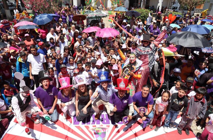  Alfonso Martínez celebra el Día de la Niñez en Capula y Tacícuaro
