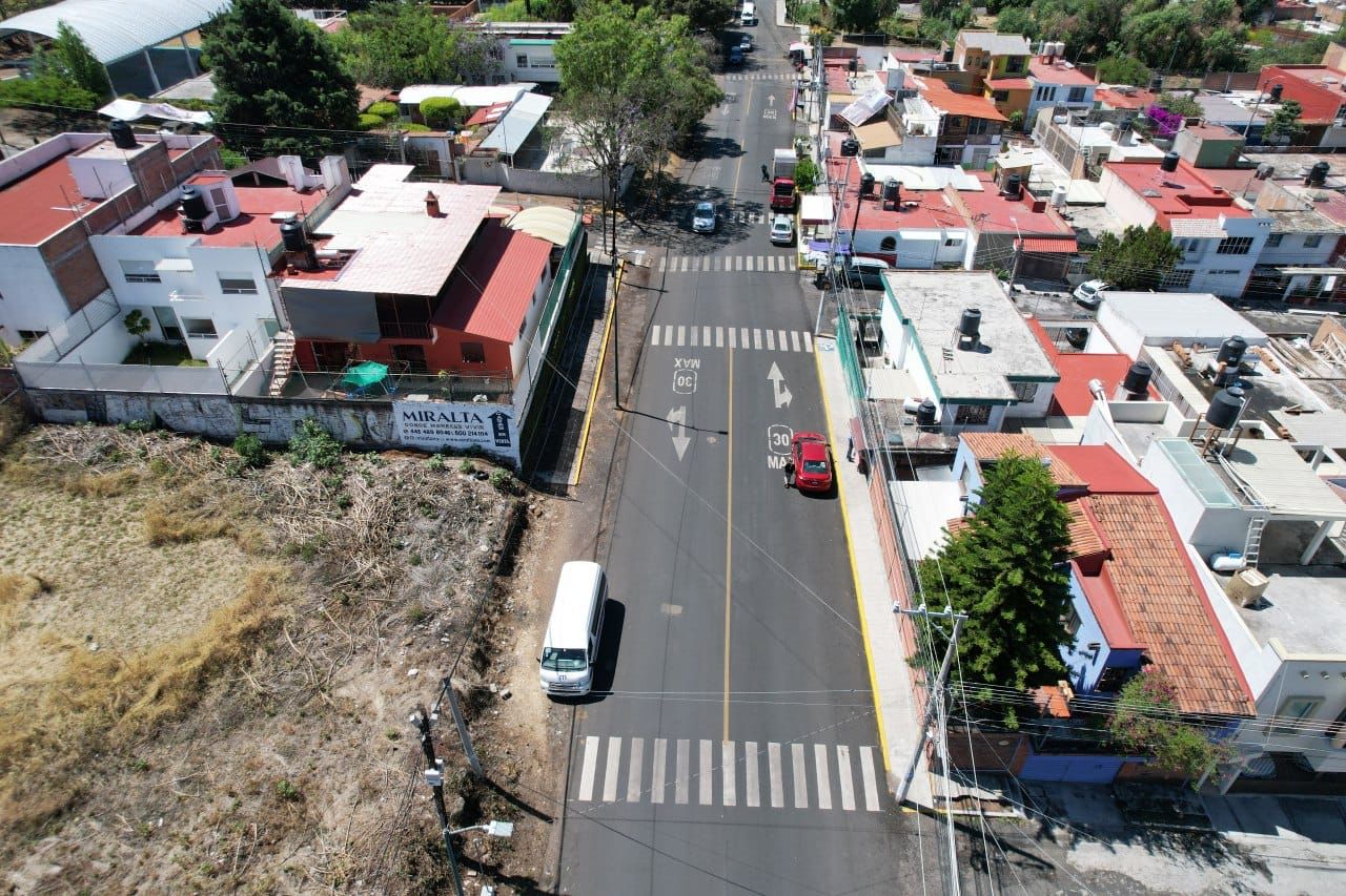  Gobierno Municipal mejora importante vialidad al Sur de Morelia