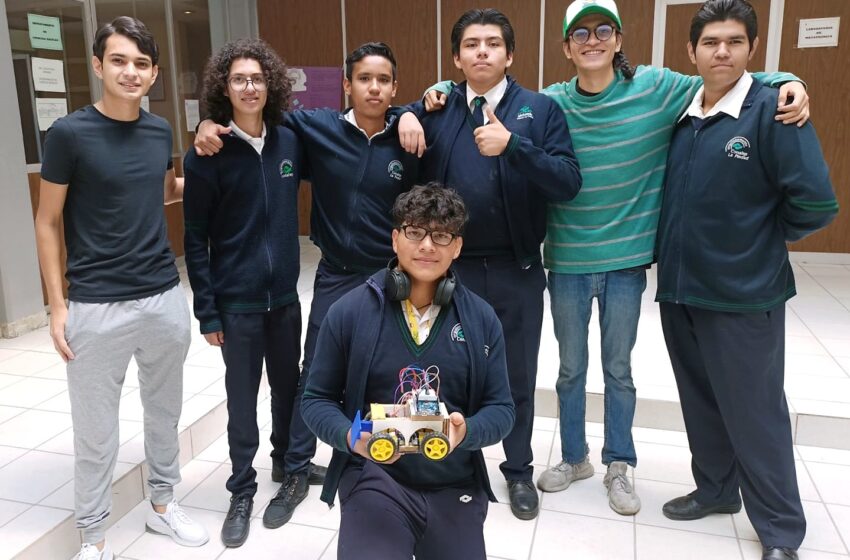 Alumnos del Conalep ganan tercer lugar en concurso de robótica