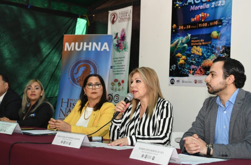Invita SEFECO a conocer y vivir la 3ra Expo Acuario Morelia 2023