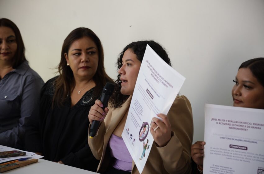  Gobierno de Morelia presenta proyectos de emprendimiento para mujeres