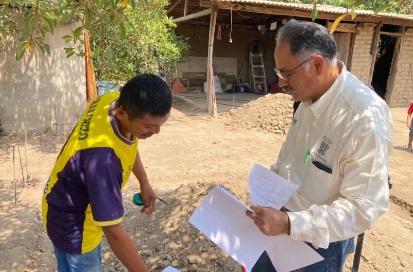  Arranca en Michoacán la reconstrucción de viviendas afectadas por sismo