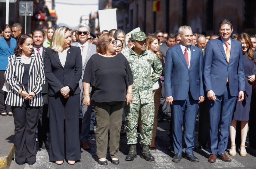 75 Legislatura, presente en el inicio de los festejos por el 482 aniversario de Morelia