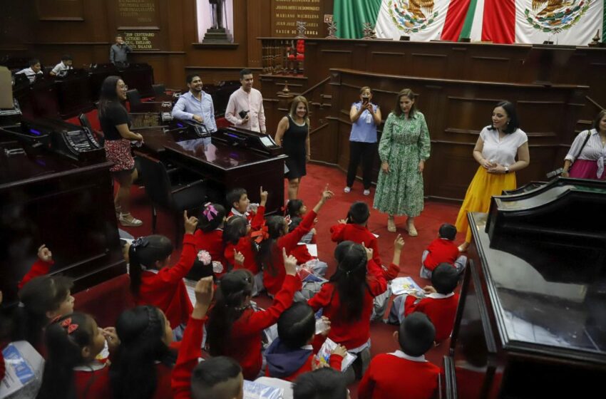  Desde el Parlamento Infantil Incluyente 2023, se legislará en favor de la niñez michoacana: Adriana Hernández
