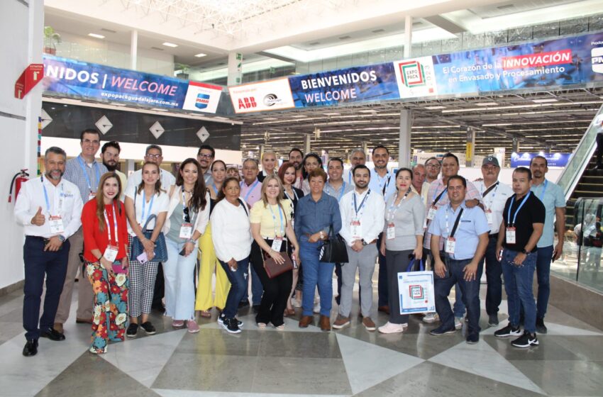 Participan SEFECO y cámaras empresariales en la Expo Pack Guadalajara 2023