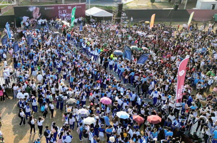  Michoacán se une a la jornada Si te drogas te dañas