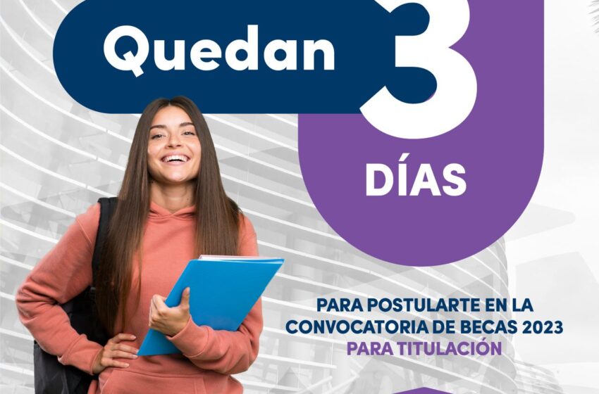  El Programa de Becas CM 2023 prioridad para el Gobierno Municipal