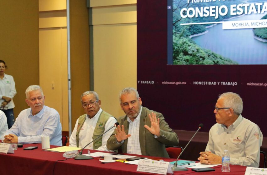  Reitera Bedolla coordinación para la conservación ambiental de Michoacán
