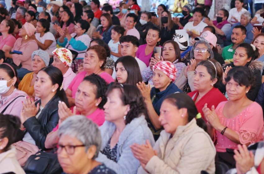  Aumenta 127% inscripción de mujeres con cáncer al programa del Bienestar