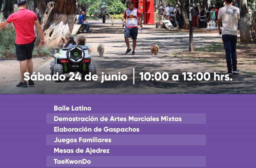  El nuevo Parque Lineal se alista para un fin de semana lleno de actividades