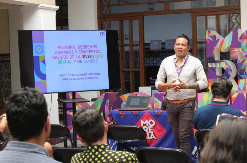  Gobierno de Morelia capacita a personal en Derechos Humanos y Diversidad Sexual